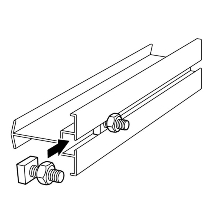 Royal well 6 stuks! Inox bout moer / boulon ecrous 10 X