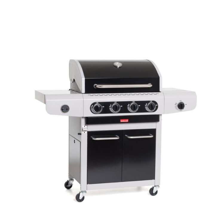 Barbecook Siesta 412 Black Edition duits gasbarbecue 132x56x118 cm BBQ