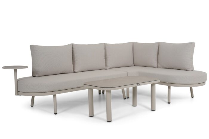 Domani Furniture Sylva organisch loungeset 3-delig – Zand/Beige