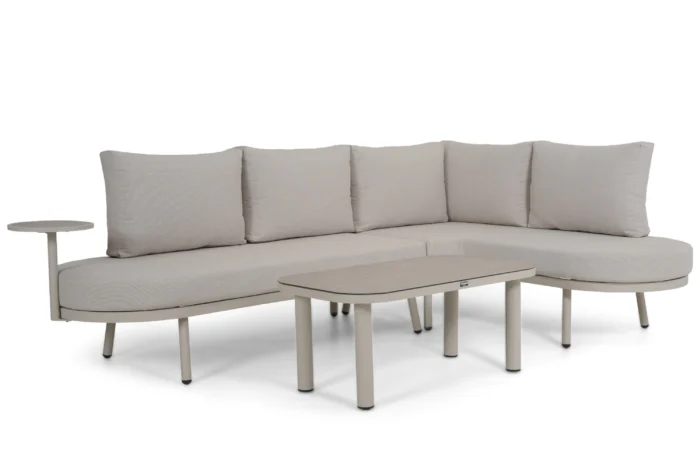 Domani Furniture Sylva organisch loungeset 3-delig - Zand/Beige