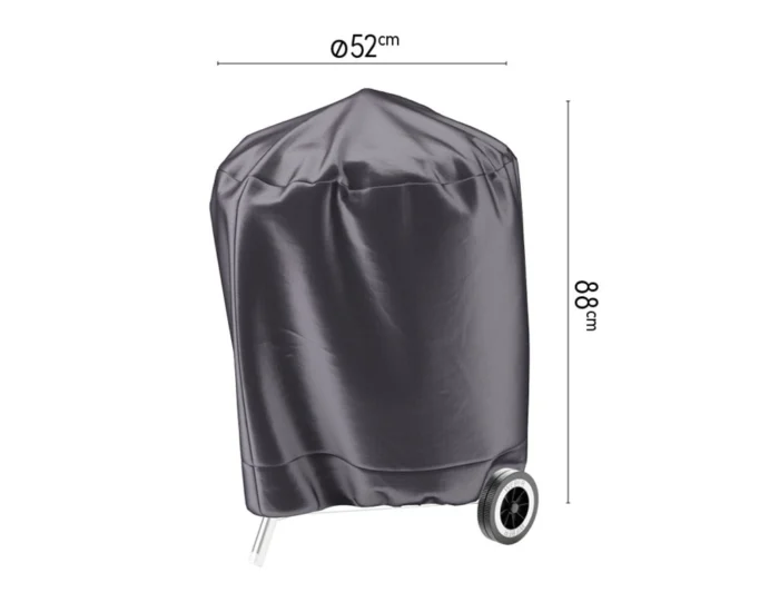 Aerocover BBQ hoes dia. 52 cm - grijs
