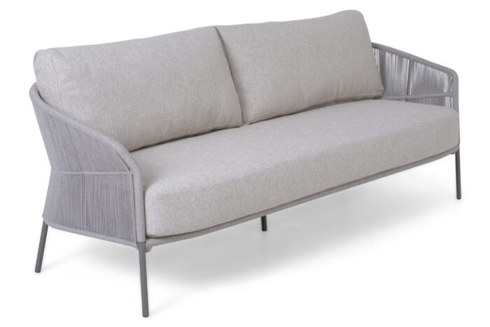 4 Seasons Outdoor Seasons Florence 3 seater bench CARAMEL – Taupe-naturel-bruin