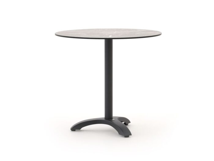 Bellagio tuinmeubelen Bellagio Lisio tuintafel ø80cm (h:73cm) Laagste prijsgarantie! – Grijs