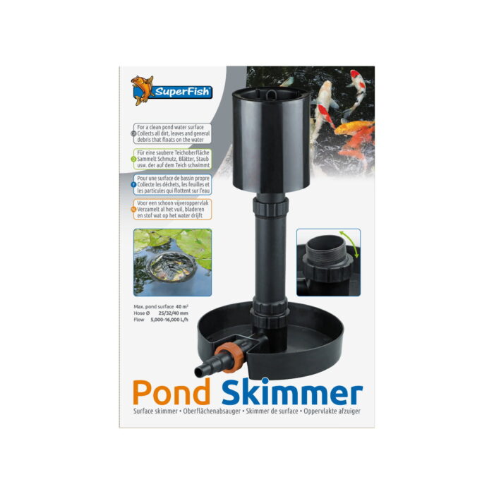 Superfish Pond skim – zwart