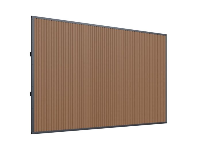 Kees Smit Collectie WPC Wand 400cm t.b.v. Cedrino Pergola 400×300/400x360x255cm Laagste prijsgarantie! – Grijs