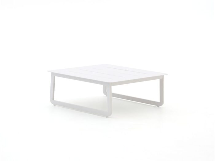 Bellagio tuinmeubelen Bellagio Bertinoro lounge tuintafel 85x85x32cm Laagste prijsgarantie! – Wit