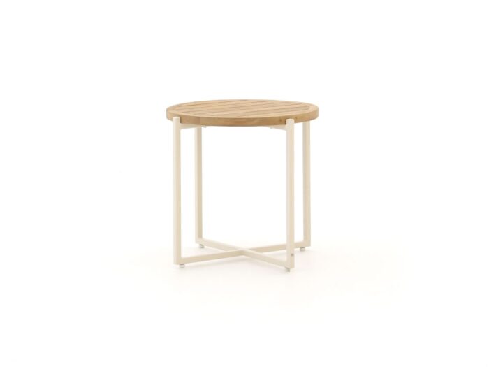 Apple Bee Condor lounge tuintafel ø 54cm (h: 50) Laagste prijsgarantie! – Grijs