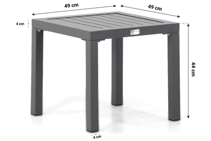 Domani Furniture Myrdal side table – Grijs-antraciet