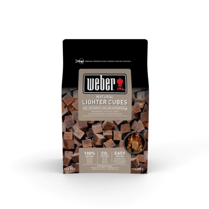 Weber Aanmaakblokjes 48 stuks bruin ecologisch