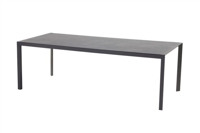 Hartman California Tafel HPL 225×100 cm slate s – zwart