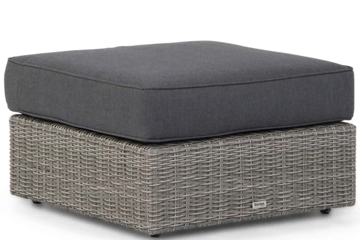Garden Collections Oxford lounge voetenbank - Transparant
