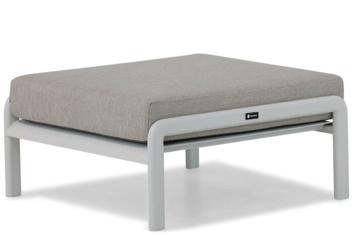 Coco Avellino loungetafel met kussen 80 x 80 cm – Wit