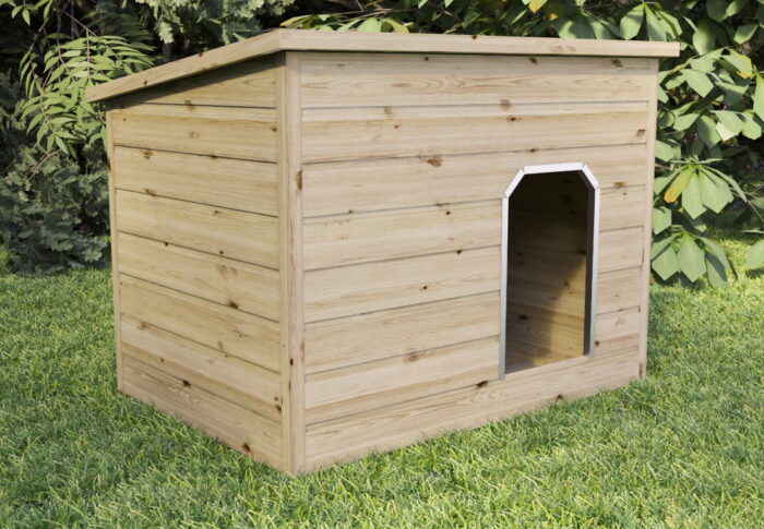 Tuindeco Hondenverblijf Teckel – hout
