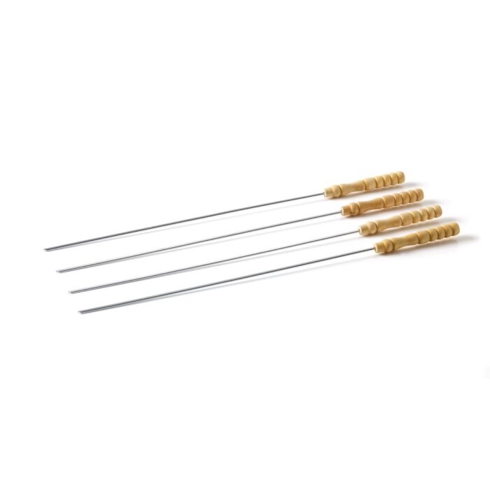 Barbecook 4 Spiesjes houten handvat FSC – hout