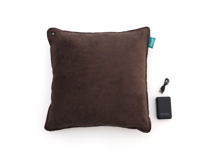 Qnuss Qord warmtekussen 45x45cm – Taupe