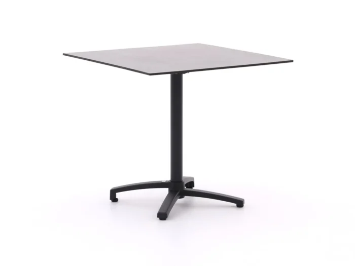Bellagio tuinmeubelen Canzo klaptafel 80x80x73cm - Grijs