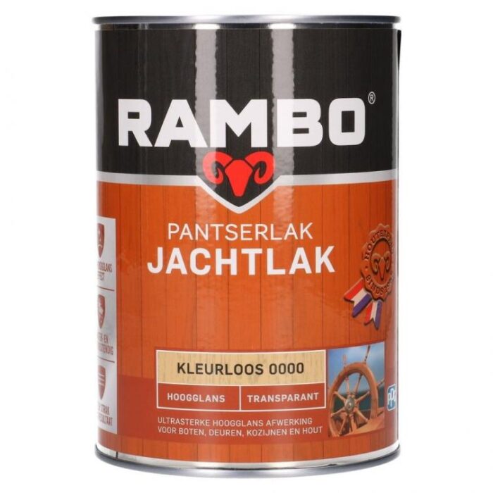 Rambo Pantser jachtlak transp. hg 1,25l – transparant