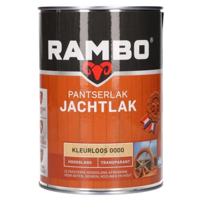Rambo Pantser jachtlak transp. hg 1,25l - transparant