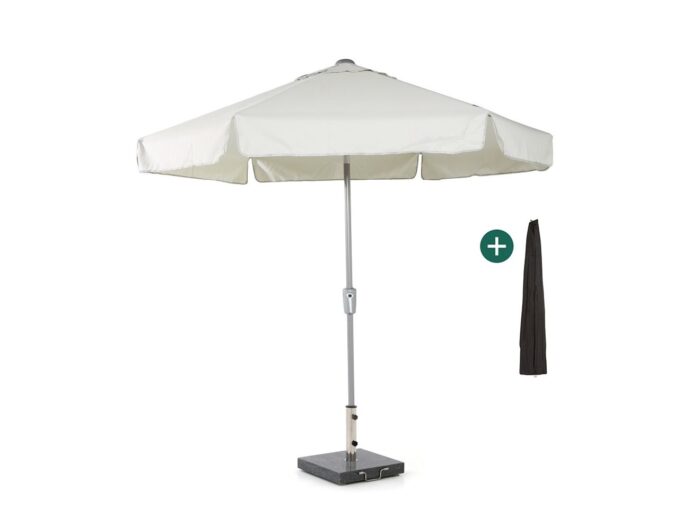 Shadowline Aruba parasol ø 250cm Laagste prijsgarantie! – Wit