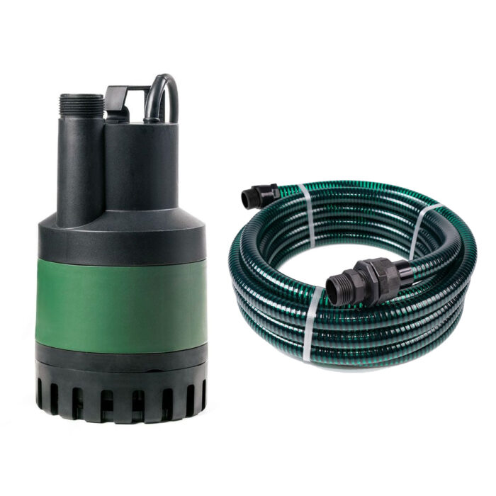 Dab Nova Up 180 M-NA met afvoerslang 7 meter – Groen/ zwart / RVS