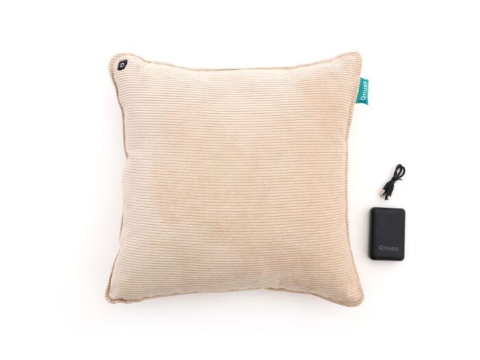 Qnuss Qord warmtekussen 45x45cm – Wit