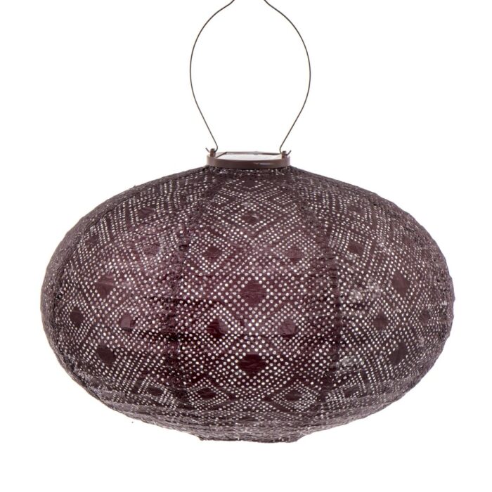 Lumiz Oval 40 cm Plum Solar lampion
