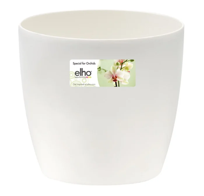 Elho Brussels orchidee bloempot 12,5 cm transparant