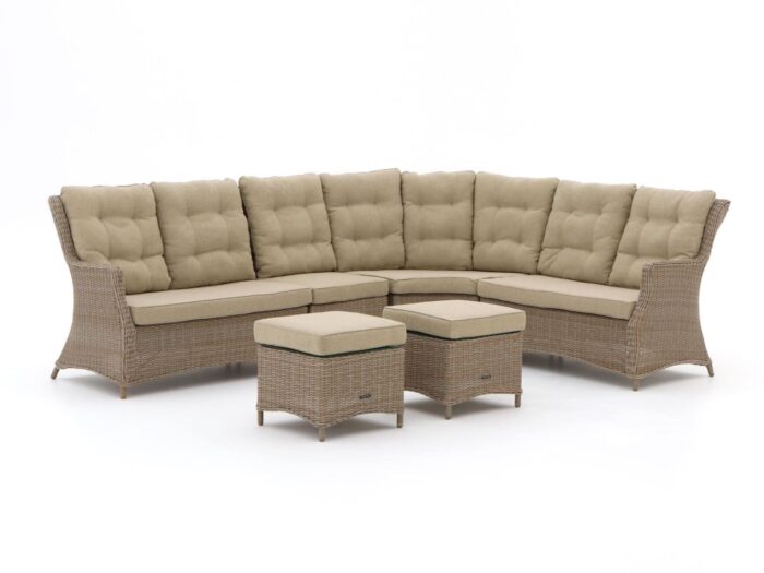 Intenso Furniture Intenso Milano hoek loungeset 6-delig Laagste prijsgarantie! – Taupe