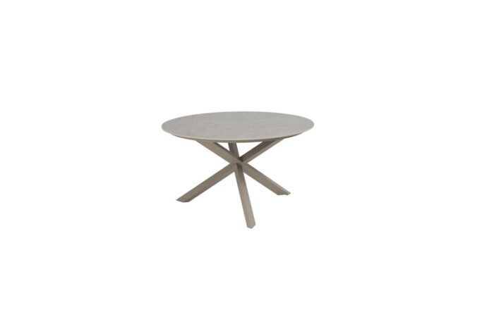 Taste Prado dining tafel latte keramiek rond dia. 130 cm