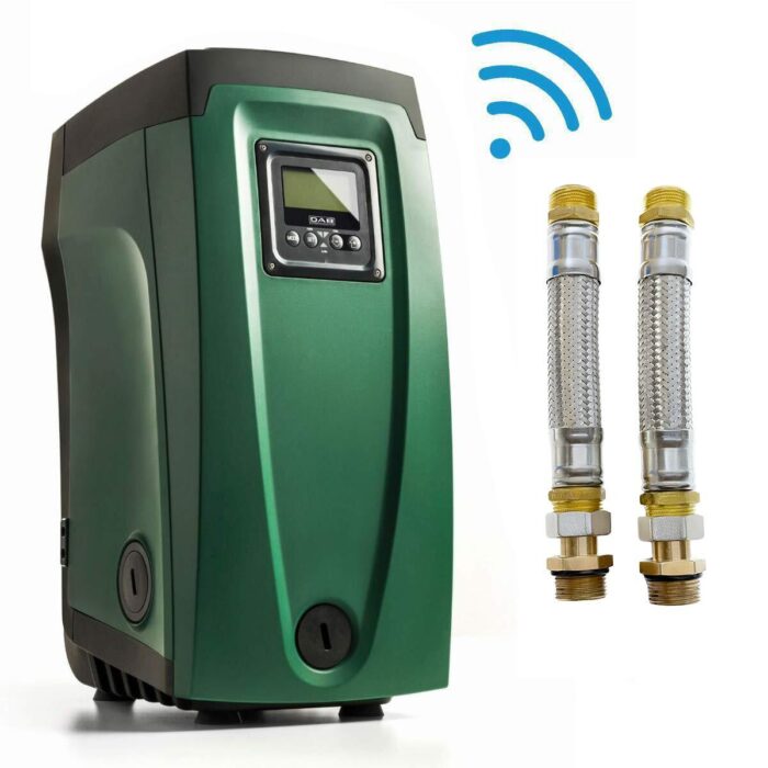 Dab Esybox voor drinkwater Hydrofoorpomp – Groen/ zwart / RVS