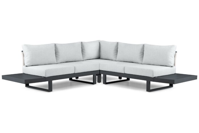 Lifestyle Garden Furniture Lorenzo hoek loungeset 5-delig – Grijs-antraciet