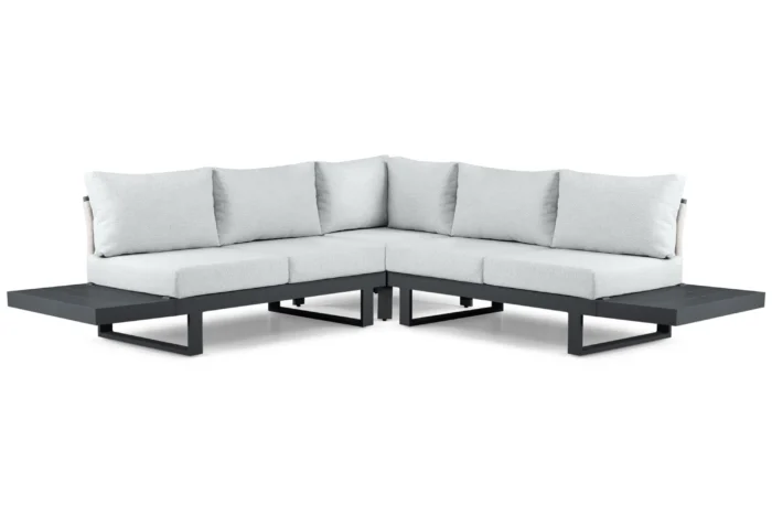 Lifestyle Garden Furniture Lorenzo hoek loungeset 5-delig - Grijs-antraciet