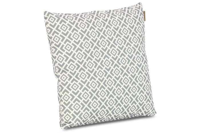Stoff Tami sierkussen 60 x 60 cm – Grijs-antraciet