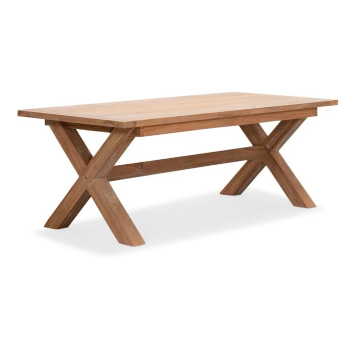 BUITEN living Riga dining tuintafel 4 personen | teakhout | Natural Teak | 200cm