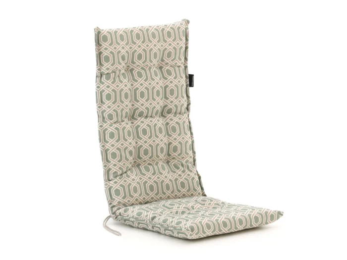 Madison tuinkussen hoge rug 123x50cm - Groen