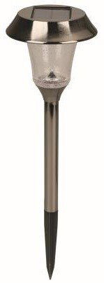 Luxform lighting Solar georgia paal lamp – grijs