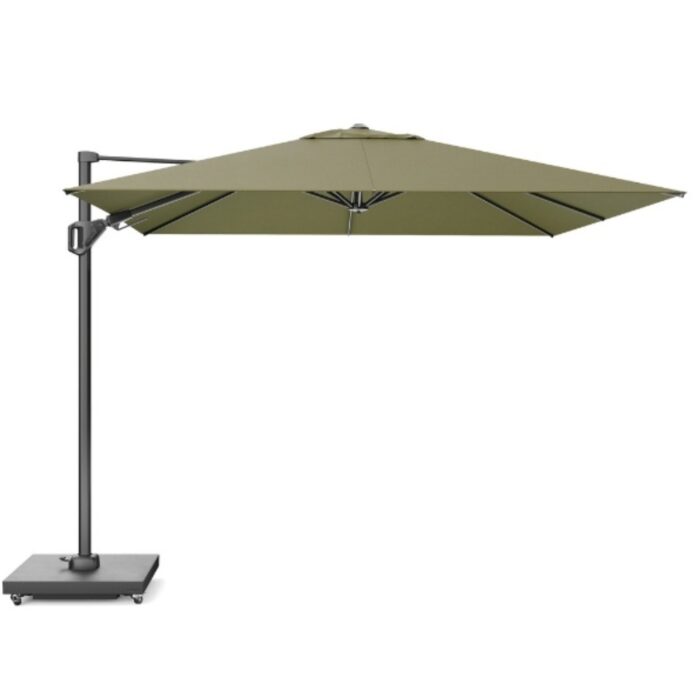 Platinum Challenger T² zweefparasol premium doek | 300x300cm | Lush Green – Groen