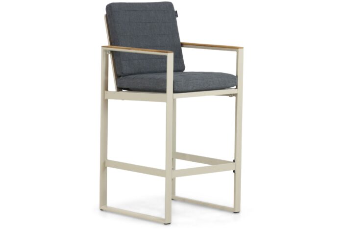 Lifestyle Garden Furniture Faro barstoel – Taupe-naturel-bruin