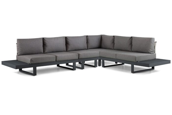 Lifestyle Garden Furniture Lorenzo hoek loungeset 6-delig – Grijs-antraciet