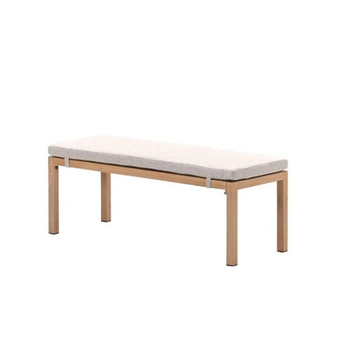 Garden impressions Monti Dining Tuinbank 120×45 Gobi Sand – bruin
