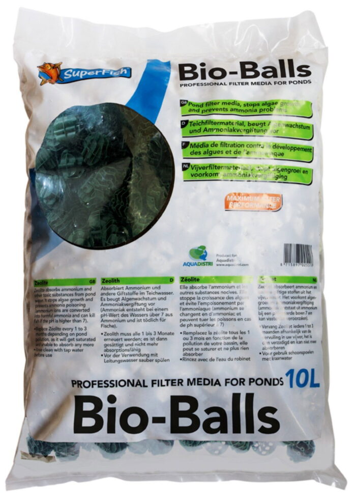Superfish Filter Bioball Zak 10 Liter vijver
