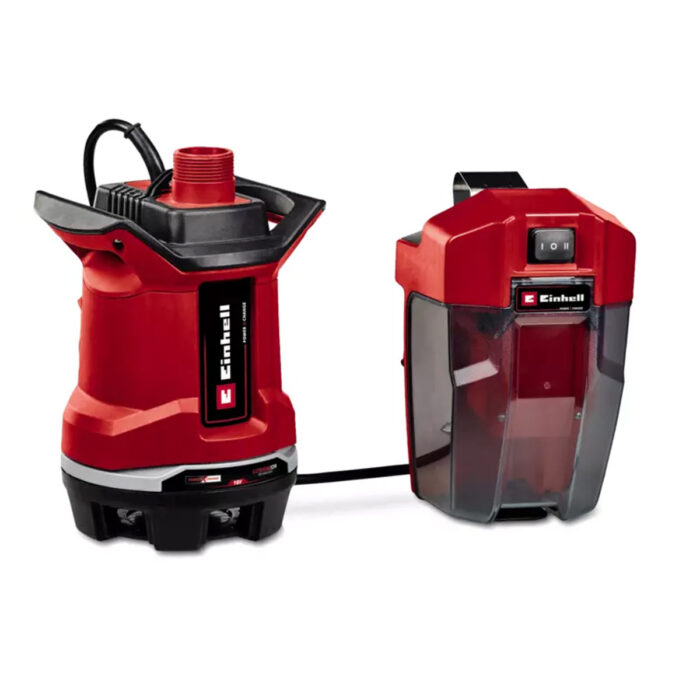 Einhell GE-DP 18/25 Li Solo Vuilwaterpomp – Rood / zwart / RVS