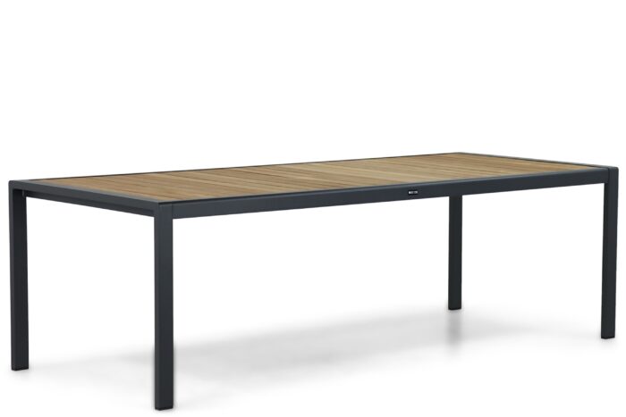 Lifestyle Garden Furniture Valence dining tuintafel 240 x 100 cm – Grijs-antraciet
