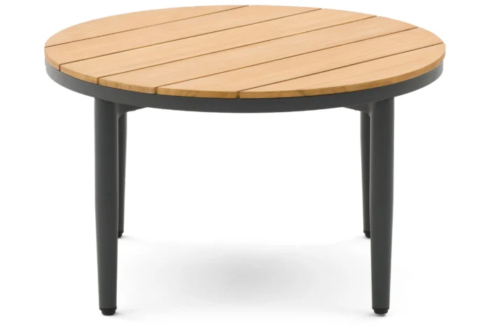 Coco Toscane loungetafel ø 70 cm - Grijs-antraciet