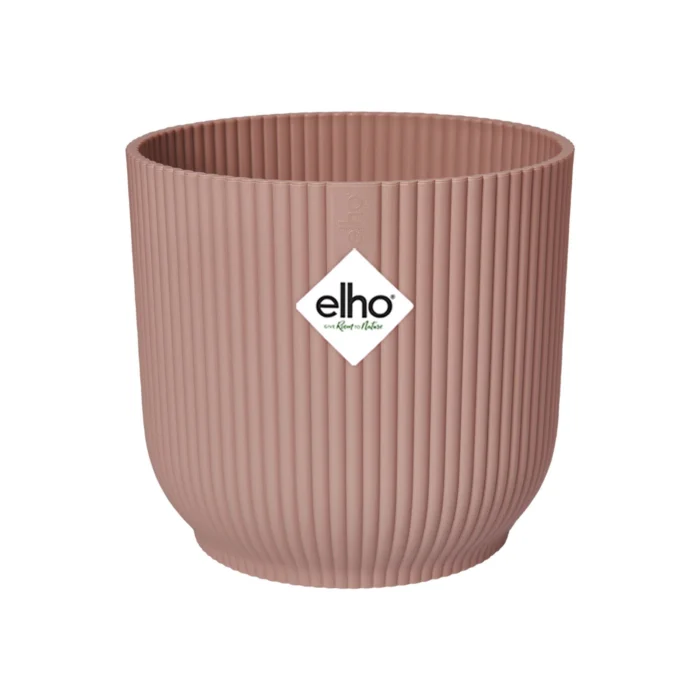 Elho Vibes Fold Rond dia 25 cm bloempot delicaat roze