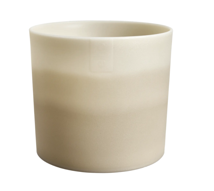 Elho Colour gradient rond 18 cm zandsteen beige bloempot