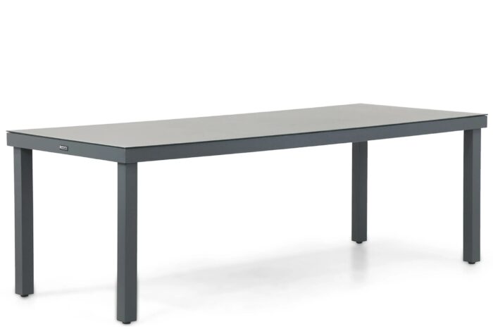 Lifestyle Garden Furniture Porto dining tuintafel 220 x 90 cm – Grijs-antraciet