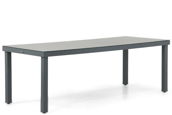 Lifestyle Garden Furniture Porto dining tuintafel 220 x 90 cm - Grijs-antraciet