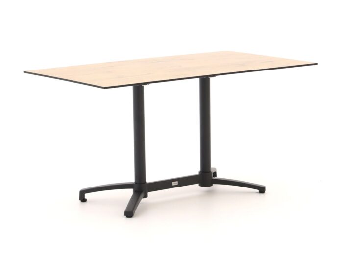 Bellagio tuinmeubelen Bellagio Canzo klaptafel 140x80x73cm Laagste prijsgarantie! – Grijs