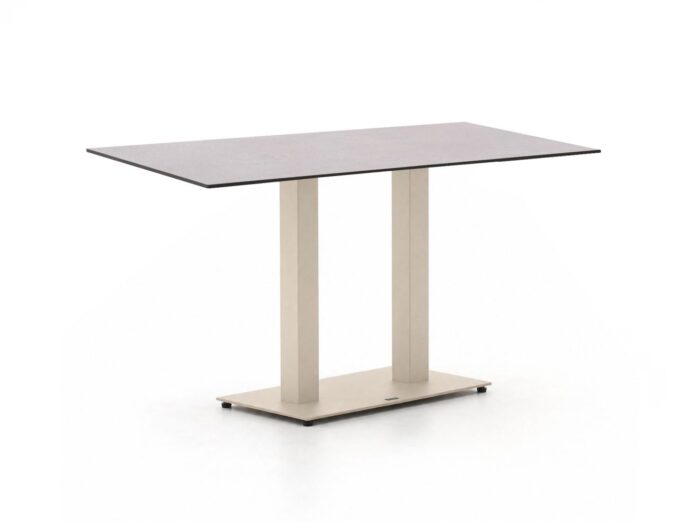 Forza Furniture Forza Orta tuintafel 140x80x73cm Laagste prijsgarantie! – Taupe